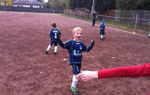 Premier plateau à domicile pour nos U6/U7