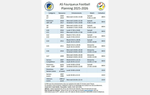 Inscriptions saison 2025/2026 : C'est parti !