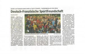 Sportaustausch Schwelm  juin 2011