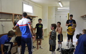 21/09  débriefe du match  et félicitations de la part du coach 