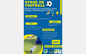 STAGE OCTOBRE