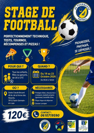 STAGE OCTOBRE 2026