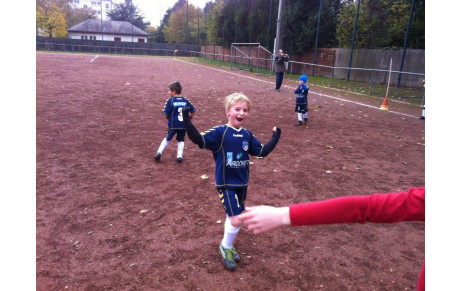 Premier plateau à domicile pour nos U6/U7