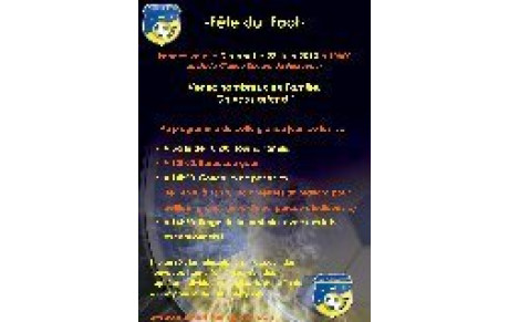 Reservez dans votre agenda  le  7 juin  , pour la Fëte  du foot  