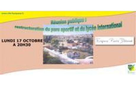 Annonce à la population des footeux :  Bientot le nouveau stade  !   