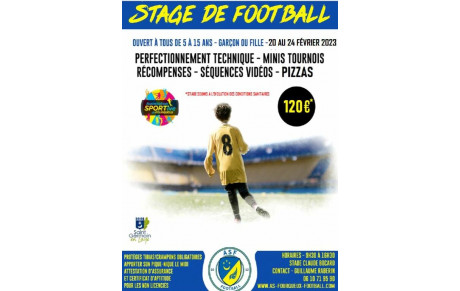 Stage de février 2023