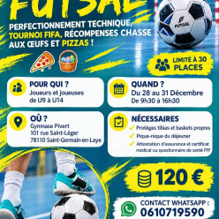 STAGE FUTSAL DECEMBRE 2026